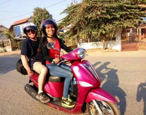 Manich, salah seorang pendiri Motogirl Tour.