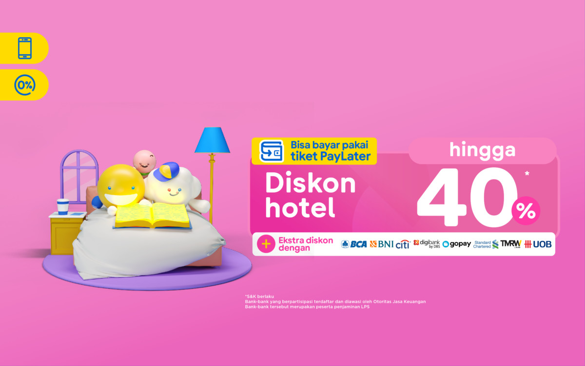 Get the #DiTiketin Hotel Promo on the tiket.com Application