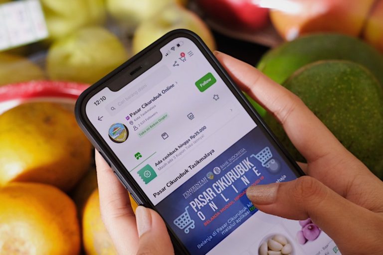 Pesanan di Pasar Tradisional Jabar Melonjak Lewat Go-Online Tokopedia