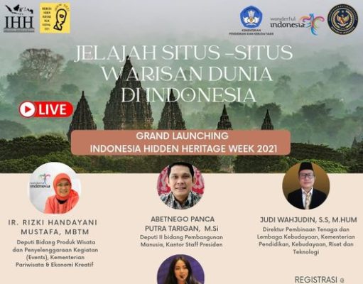 Grand launching Indonesia Hidden Heritage 2021.