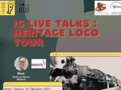 IHH menggelar IG Live Talks: Heritage Loco Tour pada hari keenam IHHW 2021.