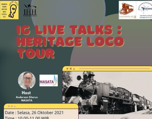 IHH menggelar IG Live Talks: Heritage Loco Tour pada hari keenam IHHW 2021.