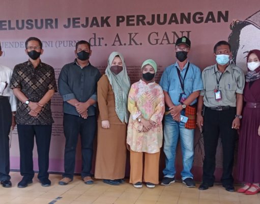 Tim Pendiri Museum Bappenas mengunjungi Museum AK Gani Palembang dengan didampingi Kreatif Hub Indonesia Hidden Heritage (IHH).