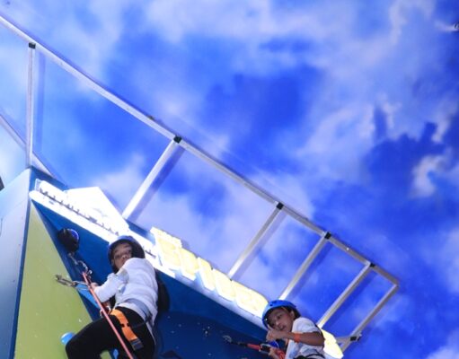 Serunya Berpetualang di Wahana Konservasi dan Panjat Dinding EIGER di Kidzania